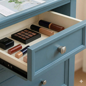 ลูกบิดลิ้นชักโลหะผสมสังกะสีทรงกลมสไตล์ร่วมสมัยสำหรับห้องนอนห้องนั่งเล่นตู้ในห้องครัวห้องน้ำเป็นมิตรกับสิ่งแวดล้อมและทนทาน - Product Image 5