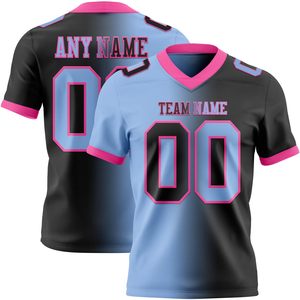 Camiseta de Fútbol Americano de Malla de Poliéster Sublimada, Personalizada con Nombre y Número del Jugador, Proveedor de Ropa Deportiva Resistente - Product Image 1