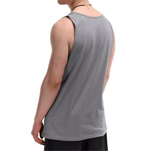Camiseta sin mangas para hombre de color sólido, personalizada al por mayor, transpirable, sin costuras, para fitness y deportes, para gimnasio y correr - Product Image 3