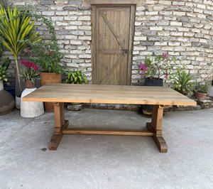 <b>Rustic</b> Brown Recycled Wood Oak Table Living Room Glass <b>Cabinet</b> Furniture for Home Use from VietNam. - Product Image 3