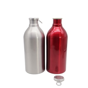Botellas de agua y cerveza de metal de colores personalizados al por mayor de la fábrica de Vietnam-Opciones de apertura de botellas disponibles - Product Image 1