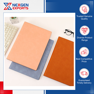 Carpeta de Presentación de Cuero PU Hecha a Mano de Primera Calidad con Cierre Magnético para Oficina, Papelería y Uso Comercial - Product Image 4