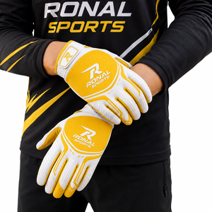 ถุงมือมอเตอร์ไซค์ฤดูร้อน RONAL SPORTS ขายส่งจากโรงงาน สำหรับทุกเพศ ทุกวัย แบบเต็มนิ้ว รองรับหน้าจอสัมผัส กันลื่น ระบายอากาศได้ดี ผลิตจากโพลีเอสเตอร์และผ้าฝ้าย - Product Image 3