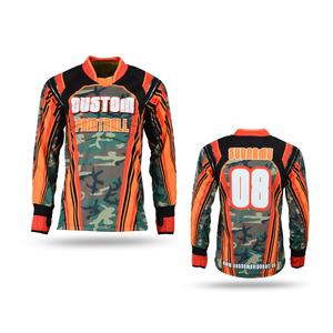 Maillot de paintball OEM personnalisé avec logo, vêtements de sport, service d'exportation, tissu léger haute performance pour détaillants mondiaux, vente en gros - Product Image 1