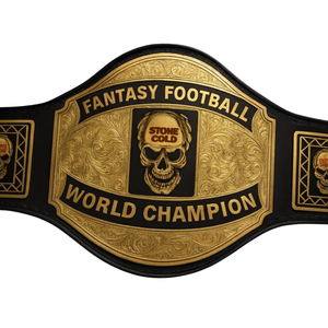 Ceinture de champion du monde de football édition Stone Cold, plaquée or, titre de championnat sportif de qualité supérieure - Product Image 5