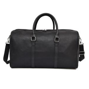 Sac de voyage en cuir PU avec logo personnalisé, sac de sport surdimensionné, sac de week-end pour homme, sac de voyage pour une nuit - Product Image 2