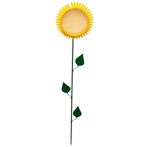 Adornos de Jardín Metálicos con Forma de Flor de Margarita que Brillan en la Oscuridad, Resistentes al Agua y Ecológicos, en Oferta - Product Image 2