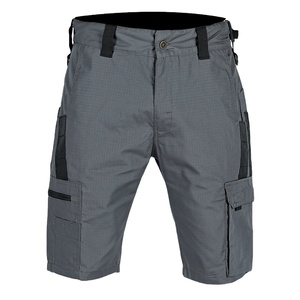 Pantalon cargo court droit pour homme, vêtements formels tendance, vente en gros, qualité OEM, export, tissu Oxford 100% coton, multi-poches - Product Image 5