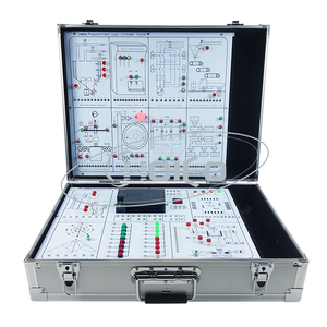 Boîte <span class=keywords><strong>de</strong></span> formation PLC portable pour contrôleur <span class=keywords><strong>logique</strong></span> programmable, équipement éducatif pour l'expérimentation et le test en laboratoire scolaire - Product Image 3