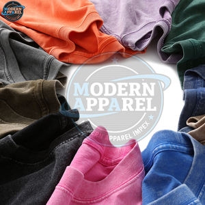 เสื้อยืดแขนยาวทรงโอเวอร์ไซส์ลายกราฟิกแบบย้อมสีเอซิดสำหรับผู้ชาย สไตล์สตรีทแวร์ พร้อมโลโก้สั่งทำพิเศษ - Product Image 5