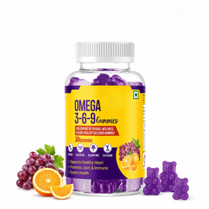 Gummies Premium Oméga 3 6 9 : Complément Avancé d'Acides Gras Essentiels pour la Santé Cardiaque, la Fonction Cognitive et la Nutrition Quotidienne - Product Image 1