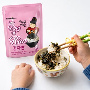 Hojuelas de Algas Marinas para Sushi, Nori King of Kim, Alga Coreana Seca y Sazonada, Preparación para Rollos, Alga Natural Asiática en Hojuelas Premium - Product Image 2
