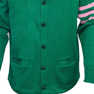 Cárdigans Unisex Personalizados con Logotipos Bordados, Suéteres de Punto con Letras Bordadas, Antiarrugas - Product Image 6