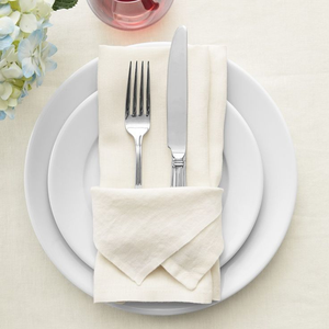 ผ้าเช็ดปากแบบซักได้ นุ่ม ทนทาน ซึมซับดี สำหรับโต๊ะอาหาร โรงแรม ร้านอาหาร งานเลี้ยงกลางวัน งานแต่งงาน - Product Image 2