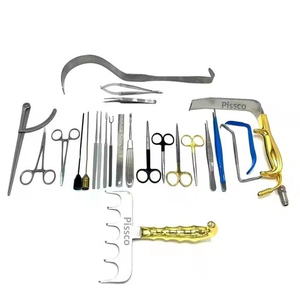 Cureta ósea PISSCO, instrumento quirúrgico, cureta ósea de doble punta, juego de curetas óseas quirúrgicas de 9 piezas - Product Image 2