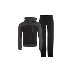 Ensemble de survêtement pour homme avec veste à capuche zippée intégrale et pantalon de jogging ajusté, 2 pièces, vêtements de sport athlétiques, vente en gros - Product Image 6