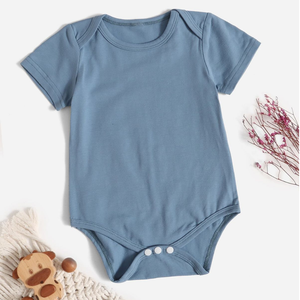 Mono de bambú y algodón GOTS al por mayor para bebés y niños pequeños, pijama, pelele, body para recién nacidos - Product Image 4