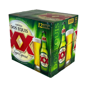 Bière mexicaine Dos Equis Lager importée, pack de 18 bouteilles de 12 fl oz, bière artisanale dorée, premium, douce et rafraîchissante - Product Image 4