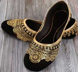 Women Ethnic <b>Khussa</b> Wholesale Custom Quality <b>Khussa</b> for Women Comfortable <b>Khussa</b> Your Own Private Label Women's Shoes - Product Image 5