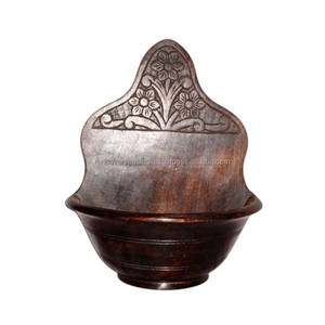 Support d'étagère murale en bois fabriqué à la main au design moderne Solution de décoration intérieure unique et élégante à suspendre à un prix raisonnable - Product Image 6