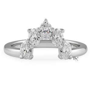 Anillo de Boda de Diamante Cultivado en Laboratorio de Primera Calidad para Mujer, 0.65CT, 2.2mm de Ancho, Oro de 14K, Joyería Fina Elegante y de Lujo, Anillo de Aniversario - Product Image 2