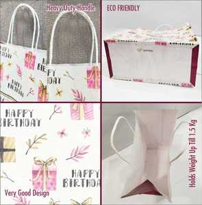 Paper <b>Bags</b> for Sustainable Packaging Solutions High-Quality Kraft Paper Shopping <b>Bags</b> for Grocery Retail - Product Image 4
