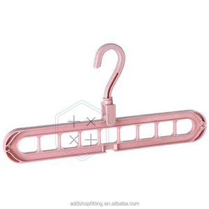 Magic Detachable Flexible Adjustable 9-Slot Injection-Molded Plastic Multifunction Saving Bathroom/<b>Wardrobe</b> Storage Tools - Product Image 5