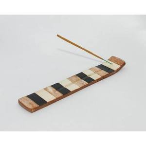 Moderno Soporte de Incienso de Resina y Madera para el Hogar, Templo Festivo, Uso en Aromaterapia, Soporte de Incienso Artesanal de Moda para Meditación - Product Image 1