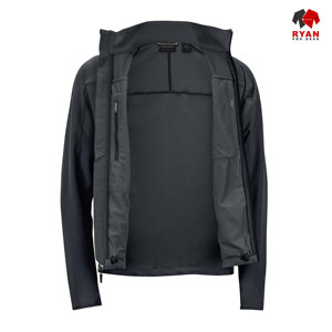 Chaqueta Softshell Personalizada de Primera Calidad para Hombre, Cierre de Cremallera, Tejido Transpirable con Logotipo Personalizado - Product Image 4