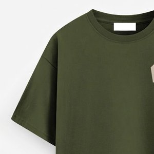 Nueva Camiseta de Hombre con Hombros Caídos, Estilo Oversize, Premium, Streetwear, Algodón, Impresión Personalizada al por Mayor, Transpirable - Product Image 6