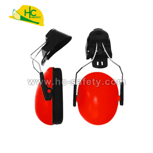 H302-BB Mounted Safety Earmuffs Protective Hearing Equipment Lightweight ABS Material Comfortable PVC Cushion CE ANSI Certified - Product Image 4