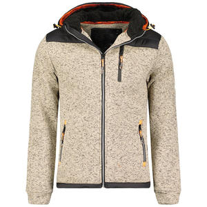 Veste en polaire personnalisée de haute qualité pour l'hiver avec tissu anti-boulochage et support pour marque privée - Product Image 5