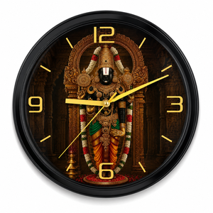 Personalized Luxury Plastic & Glass Wall <b>Clock</b> HD Printed Round Decorative Timepiece Custom Gift for Mother's Day and New Year - Product Image 2