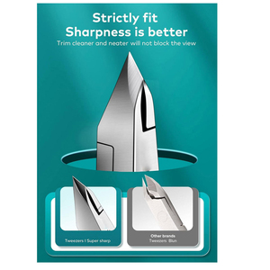 High Quality Sharp Stainless Steel <b>Nail</b> Clippers Durable Cuticle <b>Cutter</b> <b>For</b> <b>Nail</b> - Product Image 5