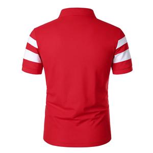 Camiseta de Manga Corta para Hombre, Camiseta de Verano de Media Manga, Cuello Redondo, Camiseta Básica y Top Holgado de Color Sólido Simple - Product Image 3