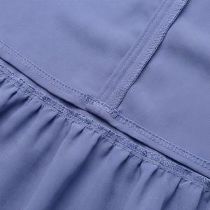 Vestido Hijab de Poliéster Suelto al por Mayor para Mujeres Islámicas, de Una Pieza, Cobertura Completa, Cuello en V, Manga Larga, Ligero y Modesto - Product Image 6