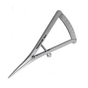 Calibre Droit de 4,5 Pouces de Long pour la Cartographie Osseuse, Instrument de Mesure 0-40mm avec Échelle de Précision pour Implants Dentaires, Chirurgicaux et Orthodontiques - Product Image 3