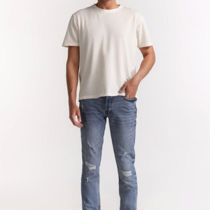 Pantalones Vaqueros de Mezclilla para Hombre, Corte Regular, Casuales para el Día a Día, con Ajuste Moderno - Product Image 4