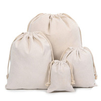Sacs en toile à cordon de serrage en gros pour emballage cadeau, avec logo personnalisé, sacs anti-poussière en coton pour chaussures et vêtements, personnalisables