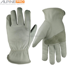 Customized Design Youth Size Safety <b>Gloves</b> Anti-Heat & Anti-Cut <b>Driver</b> Leather Workers <b>Gloves</b> Alpine Industries OEM Wholesale - Product Image 6