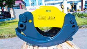 XUVOL haute efficacité mécanisation agricole chargeur pelle <span class=keywords><strong>à</strong></span> bois grue hydraulique rotateur grappin <span class=keywords><strong>à</strong></span> grumes - Product Image 2