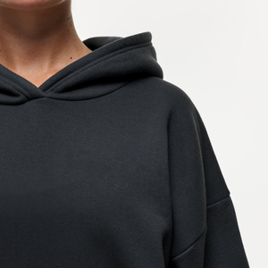 Custom Logo Winter Front High Quality Women Lightweight Casual Workout Sports <b>Top</b> Oversized Gym Sweatshirt Luxury Hoodie - Product Image 6