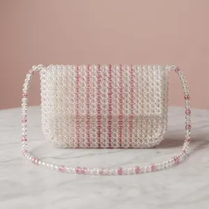 Bolsos de Mano de Moda con Cuentas de Perlas de 7 Pulgadas, Proveedor y Fabricante al por Mayor de Refratex India, Hechos en India con la Mejor Calidad - Product Image 5