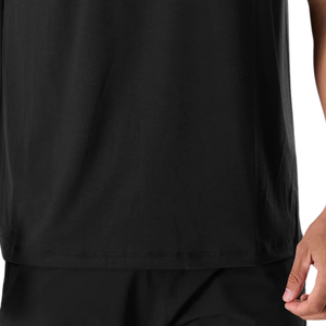 Camiseta Deportiva de Manga Corta para Hombre, Corte Ajustado, Elástica, para Gimnasio, Entrenamiento, Rendimiento, Venta al Por Mayor OEM - Product Image 5