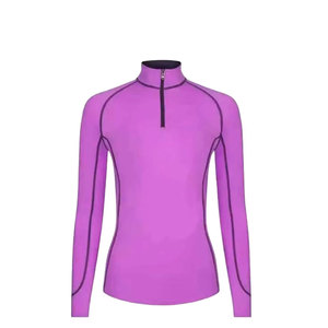 Vêtement de base pour l'équitation de qualité supérieure pour femmes, combinaison équestre de luxe à compression, confortable, en spandex et nylon thermique - Product Image 3