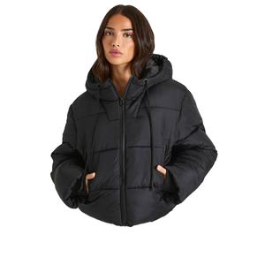 Vestes matelassées en polyester légères, respirantes, tricotées, imperméables, réversibles, grandes tailles, pour femmes, décontractées, pour l'extérieur, chaudes pour l'hiver - Product Image 1