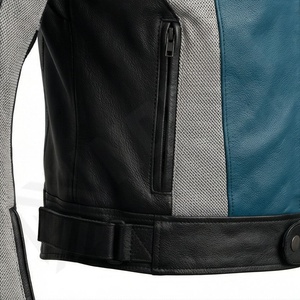 Chaqueta de Motociclista de Cuero Genuino para Hombre de la Mejor Calidad, Nueva Colección de Invierno, Chaquetas de Motocicleta con Protecciones Desmontables Personalizadas - Product Image 5