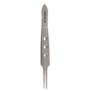 Pinzas para vendaje ocular con punta cruzada serrada de 0.7 mm, 9 cm de longitud, certificación CE, de alta calidad, para uso médico y clínico, manuales - Product Image 6