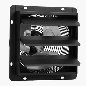 Ventilatore di Scarico a Parete da 12 Pollici con Programmazione Intelligente, Velocità Variabile e Controllo della Temperatura, 1500 CFM per Casa e Camper - Product Image 5