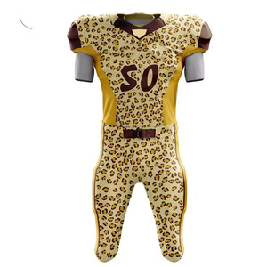 American Football Uniform with Premium Materials <b>Athletic</b> Performance American Football Uniform For Online Sale In Wholesale - Product Image 1